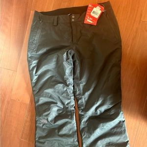 Women north face snow pants